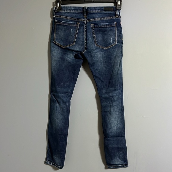 BLANKNYC Floral Embroidered Skinny Jeans size 27 - Picture 7 of 11
